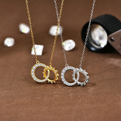 S925 Silver 18K Gold Plated Necklace