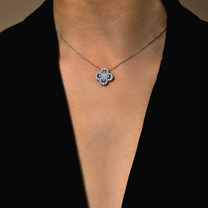 Sparkling Moissanite Diamond Necklace