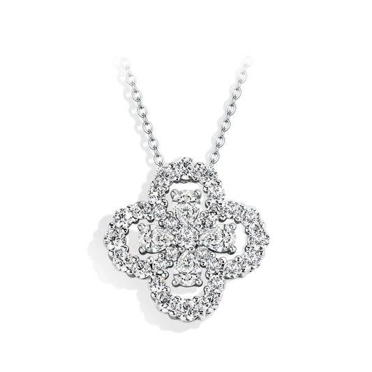 Sparkling Moissanite Diamond Necklace