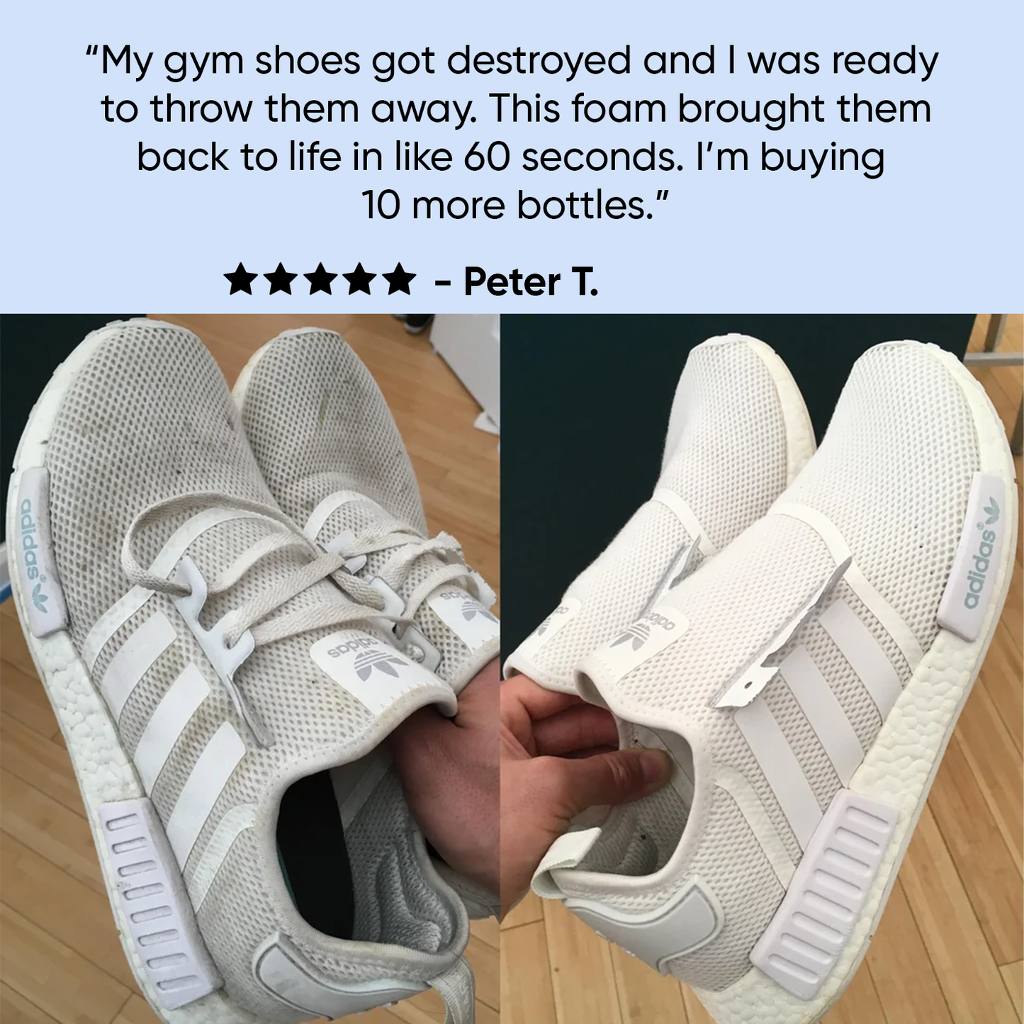 Water Free Foam Shoe Cleaner