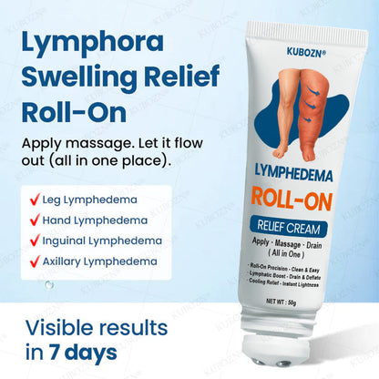 Roll-On Cream for Lymphatic Drainage & Swelling Relief