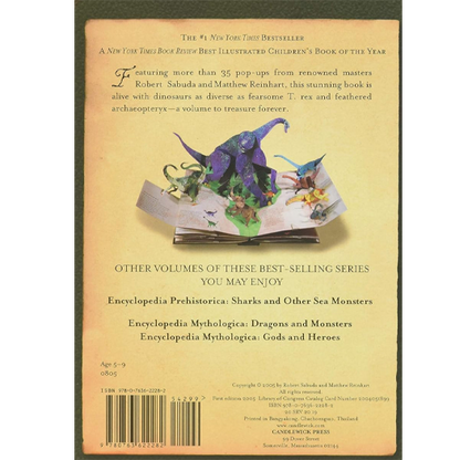 3D Encyclopedia Prehistorica: Dinosaurs — Pop-Up Book