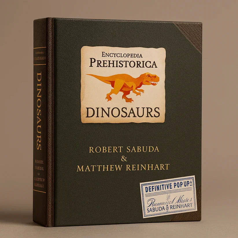 3D Encyclopedia Prehistorica: Dinosaurs — Pop-Up Book