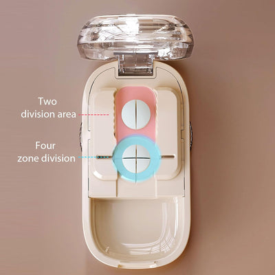Portable Pill Cutter with Adjustable Slots