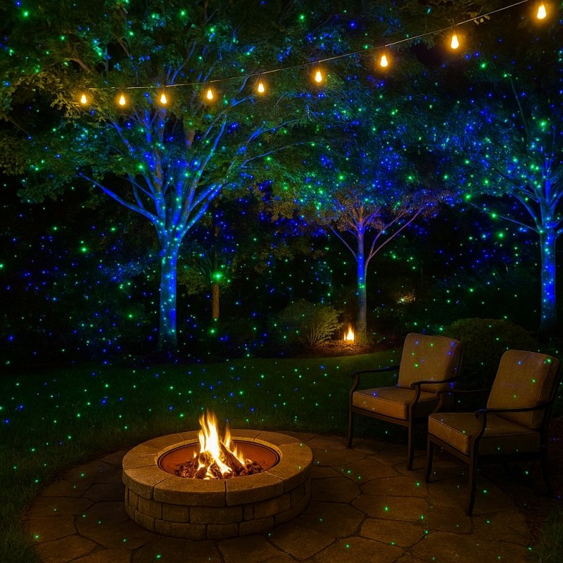 Oupal Outdoor Landscape Laser Light